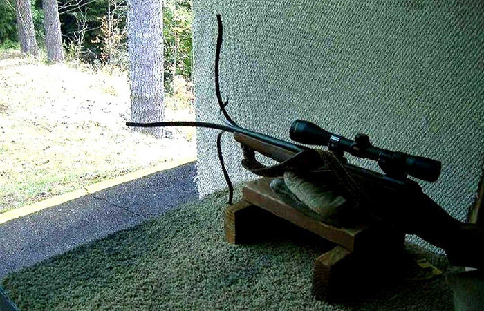 Ствол, разорванный из-за загрязнения