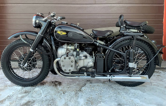 Мотоцикл М-72. Мотоцикл М-72.