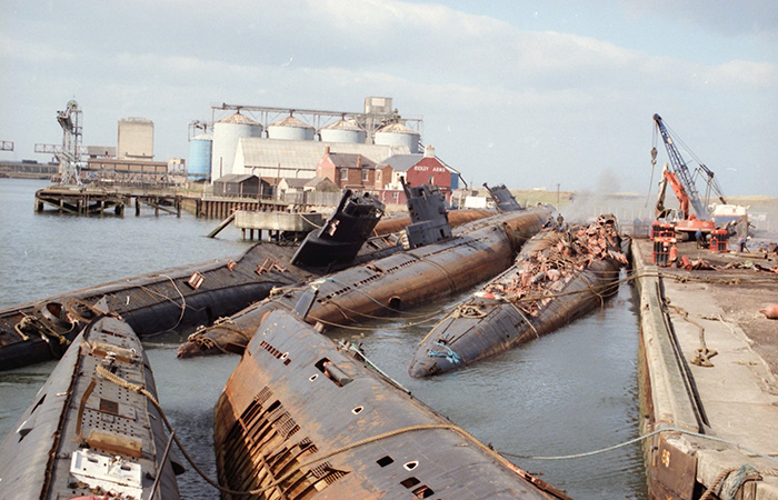 Подлодки всё равно годились только для утилизации