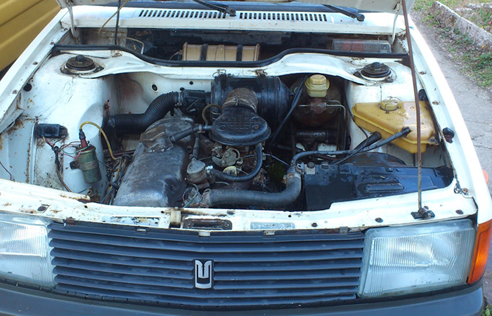 Силовая установка не подошла вообще.