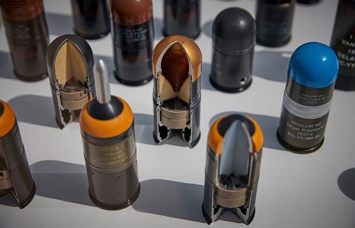 Боеприпасы к новому гранатомёту.