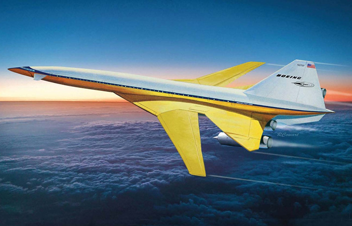 Сверхзвуковой Boeing 2707 SST./ Фото: bigcommerce.com