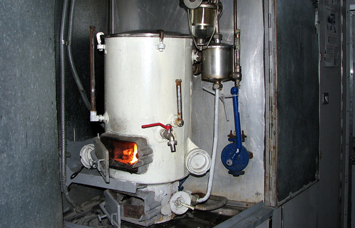 Титан в поезде./ Фото: krsk.au.ru