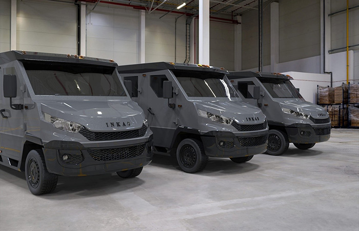 Инкассаторские машины./ Фото: citvehicles.com Инкассаторские машины./ Фото: citvehicles.com