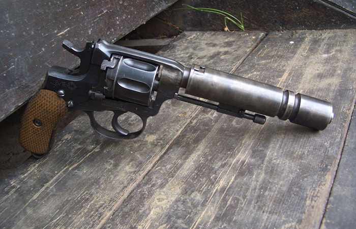 Револьвер Наган./ Фото: telegra.ph Револьвер Наган./ Фото: telegra.ph