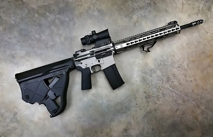 Приклад с пистолетом./ Фото: hkpro.com Приклад с пистолетом./ Фото: hkpro.com