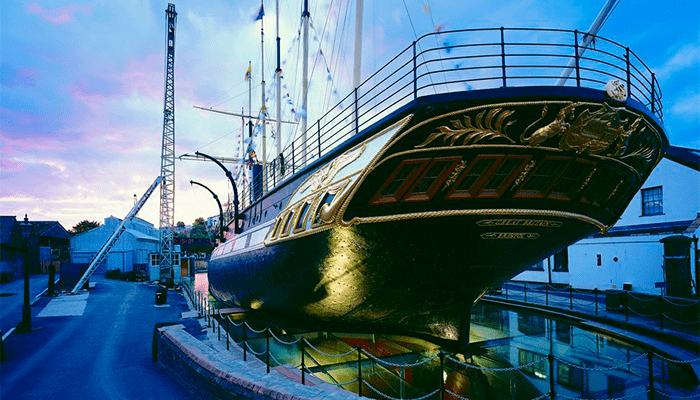 Сегодня пароход Великобритания является музеем/фото:24shopping.com.ua