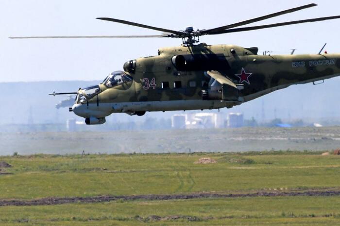  Ударный вертолёт Ми-24 / Фото: rg.ru