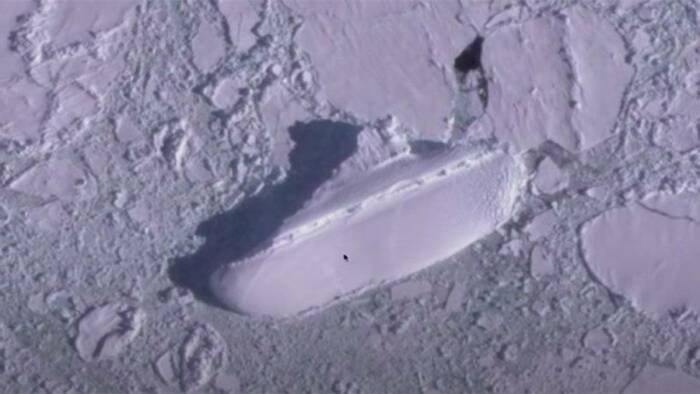  Затонувший у берегов Антарктиды корабль / Фото: iz.ru