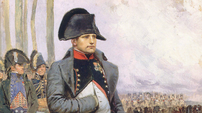  Наполеон на картине в неизменном бикорне / Фото:vm.ru