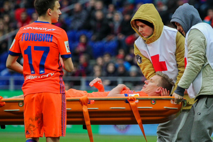  Травма на спортивном состязании / Фото: news.sportbox.ru