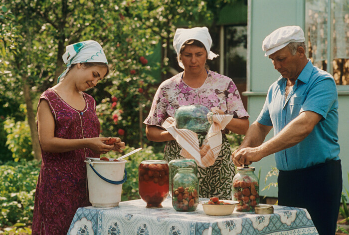 Выращенные овощи ели зимой /Фото:rbth.com