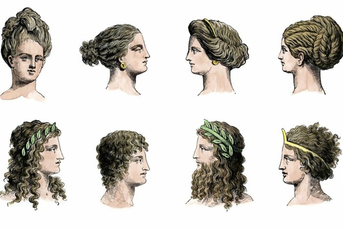 У разных париков были разные причёски /Фото:bangkokbook.ru