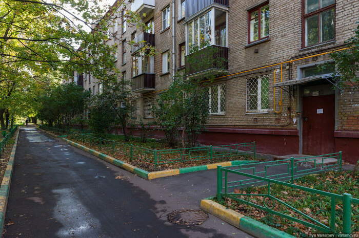 Балконы бы мешали при передвижении /Фото:novyefoto.ru