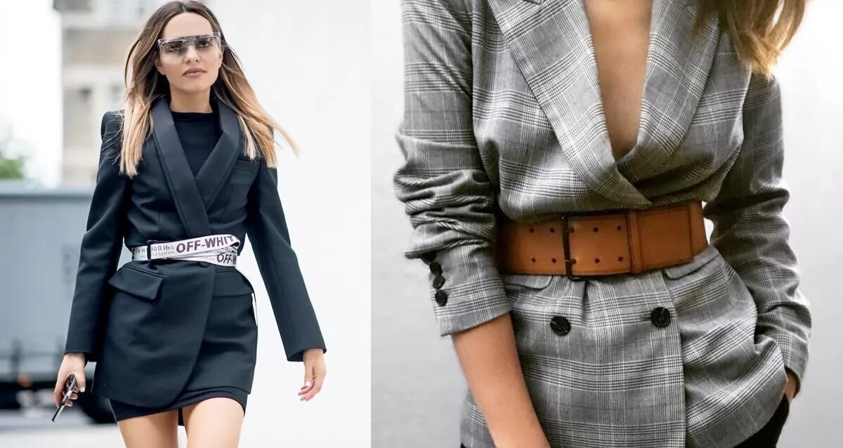 Чтобы подчеркнуть талию Чтобы подчеркнуть талию