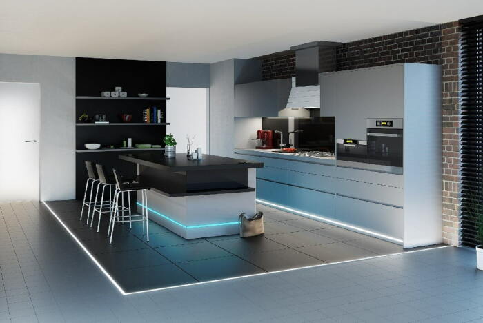 Подсветка кухни /Фото:design-homes.ru