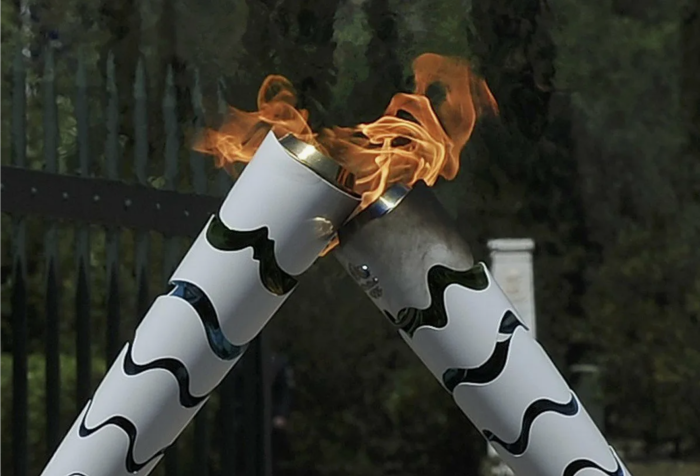 Факел Олимпиады в Рио /Фото:mir-la.com