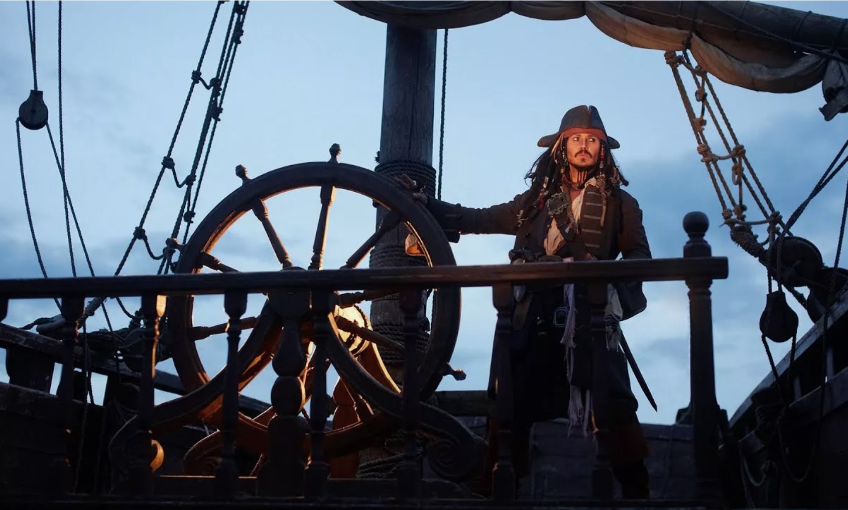 Кадр из фильма "Пираты Карибского моря