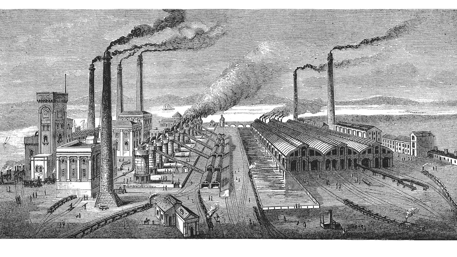 Началось всё с появления фабрик / Фото:news.sky.com