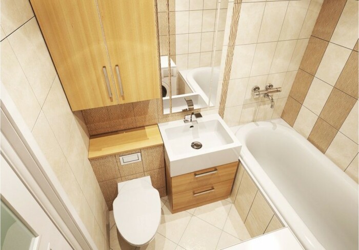 + фото идей дизайна ванной комнаты совмещенной с туалетом