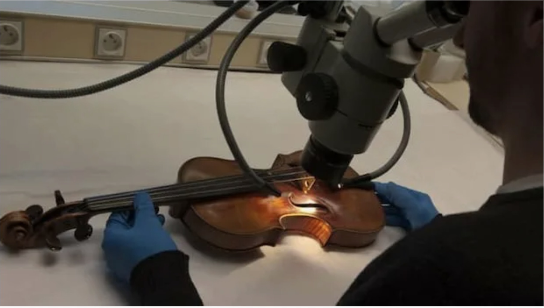 Исследование скрипки Фото:cbc.ca