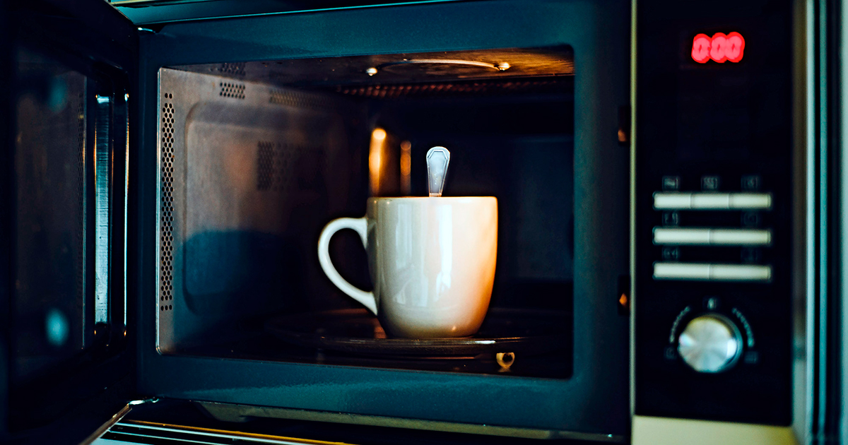 Прямо в кружке