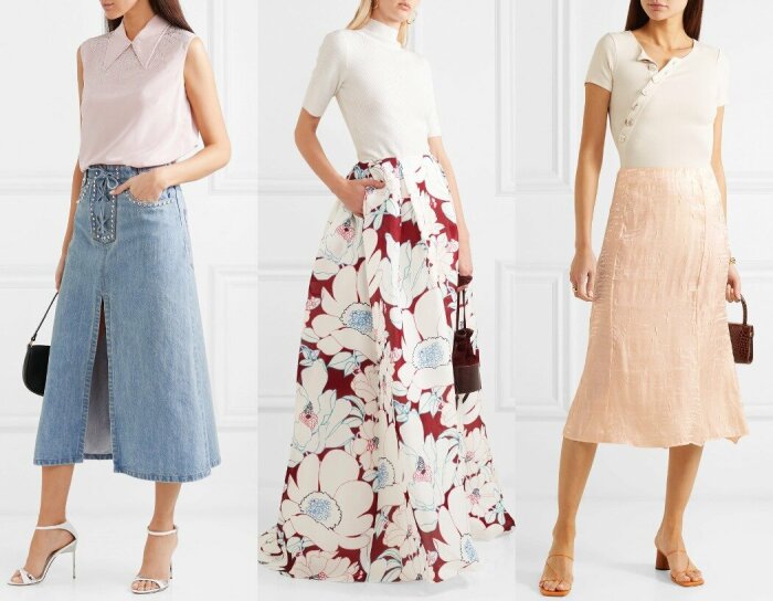 Разнообразие юбок велико. 