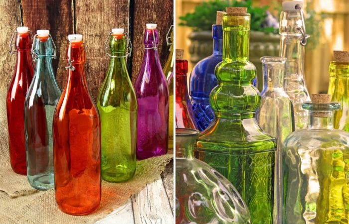 Сейчас существует самые разнообразные бутылки 