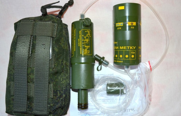 Так выглядит современный военный фильтр для очистки воды / Фото: army-guns.ru