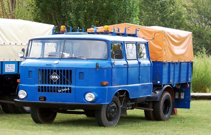 Привезенный из ГДР грузовик «Ифа» / Фото: flectone.ru