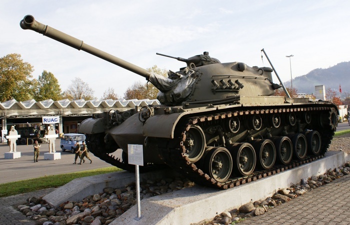 Американский танк М48, произведенный в 1950-х годах / Фото: wiki.warthunder.ru