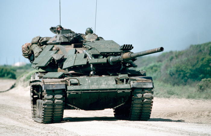 Американский танк М60 с эжектором / Фото: rtek24.ru