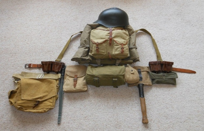 Мешки и рюкзаки советского солдата / Фото: flectone.ru