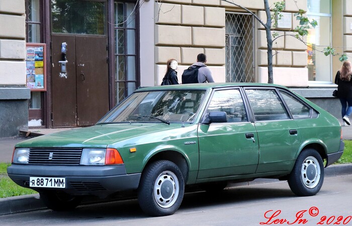 Советский Москвич-2141 / Фото: platesmania.com