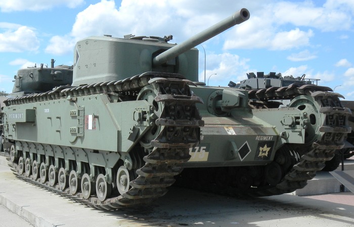 Так выглядит танк «Черчилль» в современное время / Фото:silverhawkauthor.com