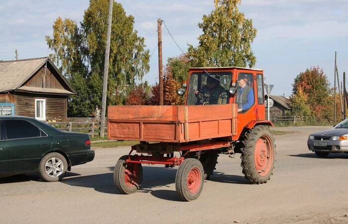 Необычный советский трактор / Фото: agro-tm