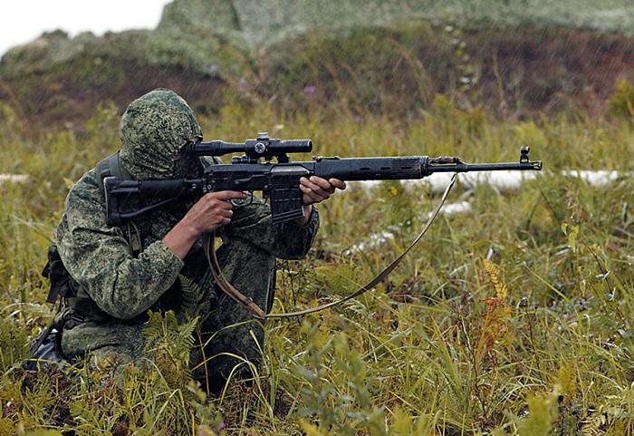 СВД на вооружении российской армии. Фото: dzen.ru