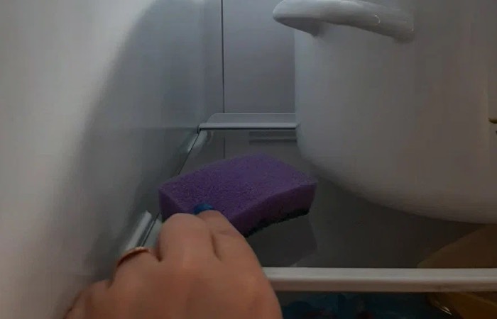 Губка защитит ваш холодильник от неприятных запахов. Губка защитит ваш холодильник от неприятных запахов.