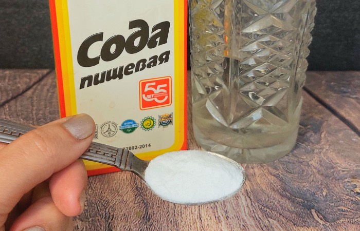 Сода спасет ваши цветы.