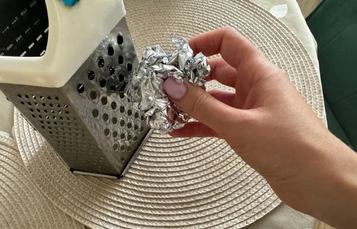 Фольга сделает терку острее