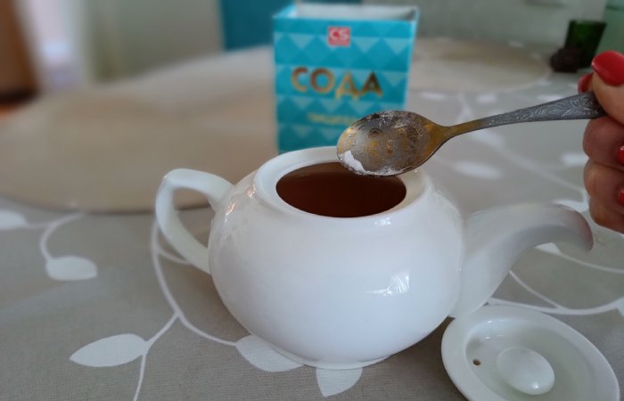 Сода раскроет вкус чая!