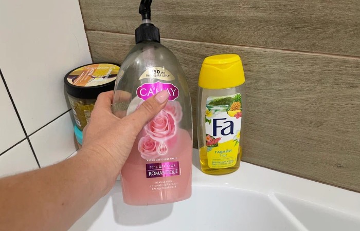 Продлеваем сроки хранения геля для душа.