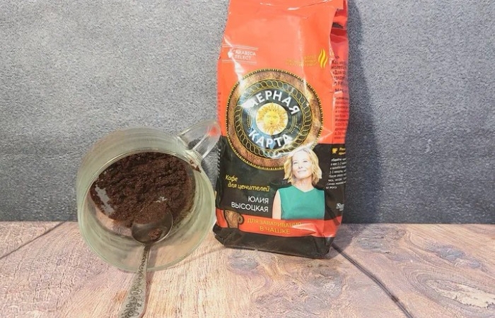 Кофейная гуща отлично подойдет к мясу.