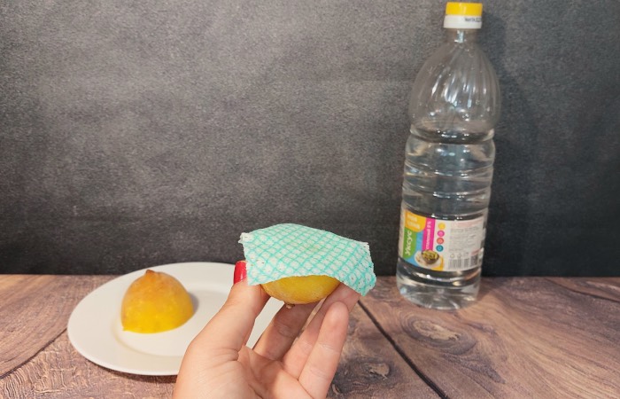 Уксус спасет лимон. Уксус спасет лимон.