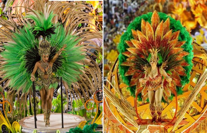 В Рио-де-Жанейро самые яркие карнавалы!