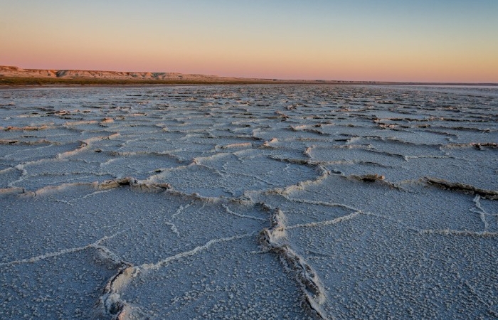 С воздуха удалось разглядеть геоглифы на территории Арала.