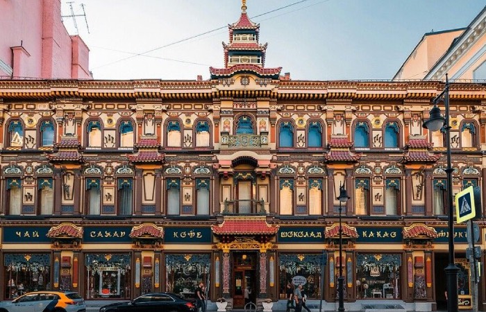 Уникальный чайный дом.