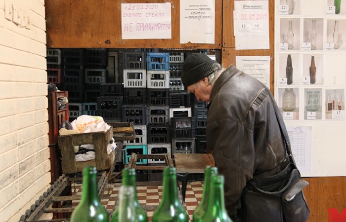 Даже после распада СССР бутылки продолжали сдавать.