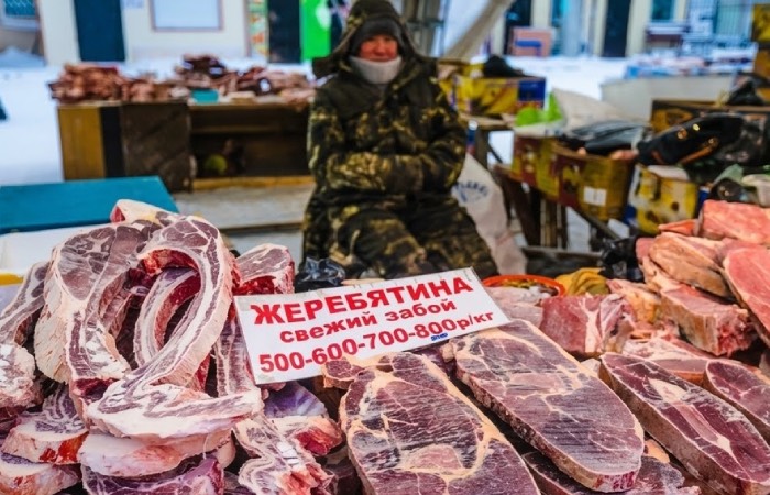 Жеребятина очень ценят местные.