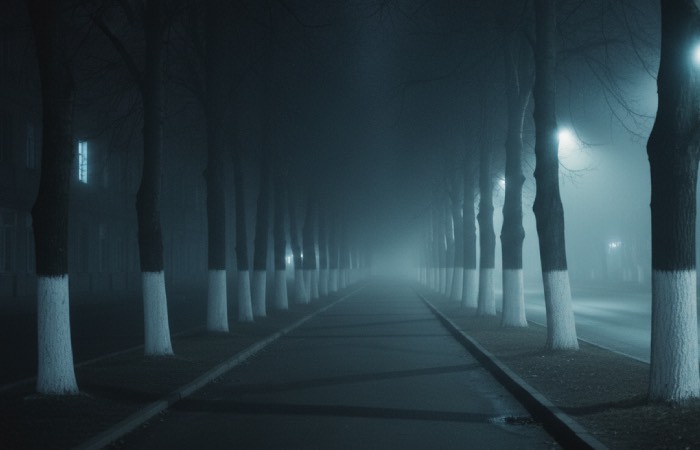 Деревья продолжили красить и после войны. Деревья продолжили красить и после войны.